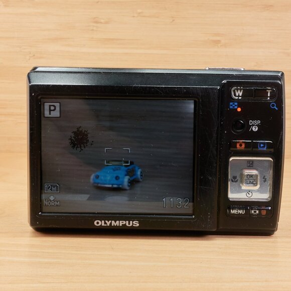 Olympus X-42 12MP Digital Camera / Black / 5x Optical Zoom / Tested - Picture 4 of 8